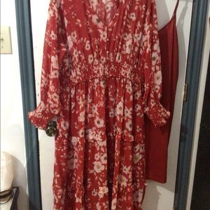 Maxi dress {2 piece)